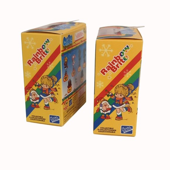 Rainbow Brite & Twink TLS Toy 40th Anniversary Christmas Minifigure Set - Picture 4 of 4